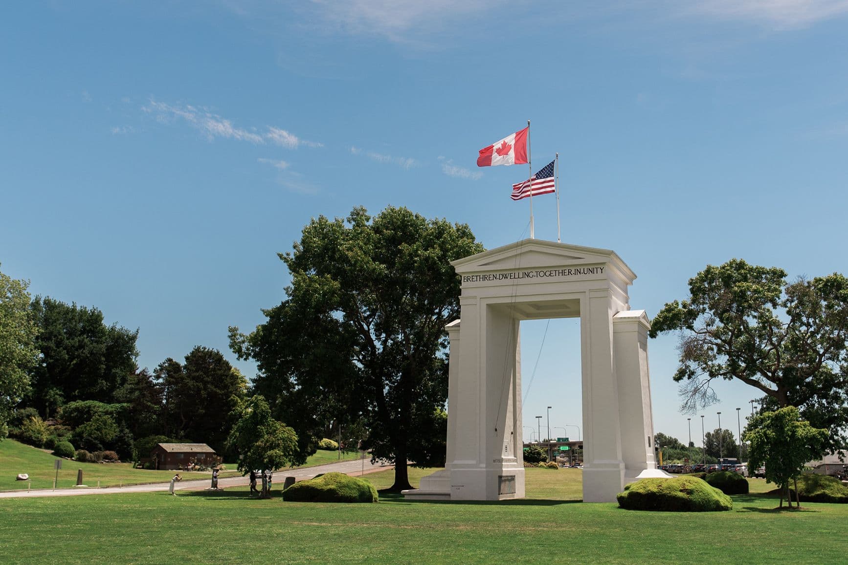 Peace Arch border crossing